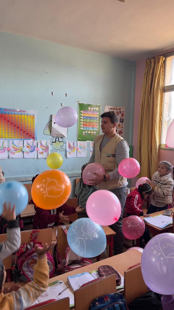 Educational activities for the students in Homs – Masskanah with recitational activates